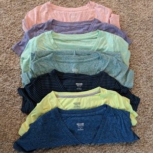 Set of Seven Mossimo T-shirts